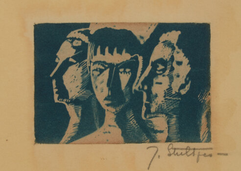 Jan Willem Grinwis Plaat Stultjes the three faces