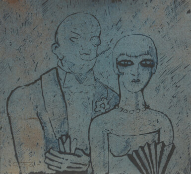 Jan W. Grinwis Plaat Stultjes The Couple