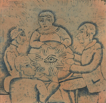 Jan Willem Grinwis Plaat Stultjes The medium a unique print