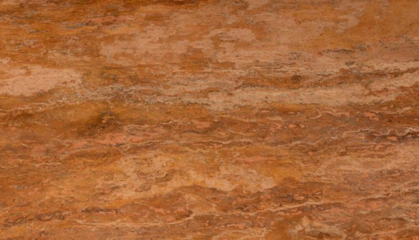Travertine side table