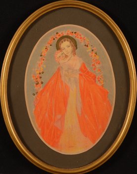 ​Karel Van Belle mother and child