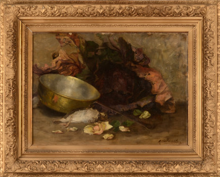 M. Van Der Borght still life 1902