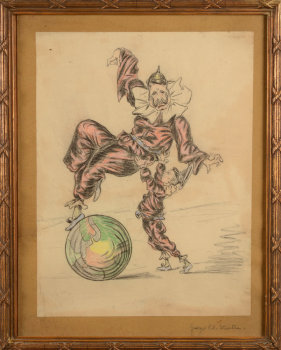 Georges Van der Straeten First World War caricature