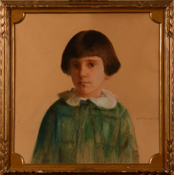 Jan Van Puyenbroeck Portrait of a child