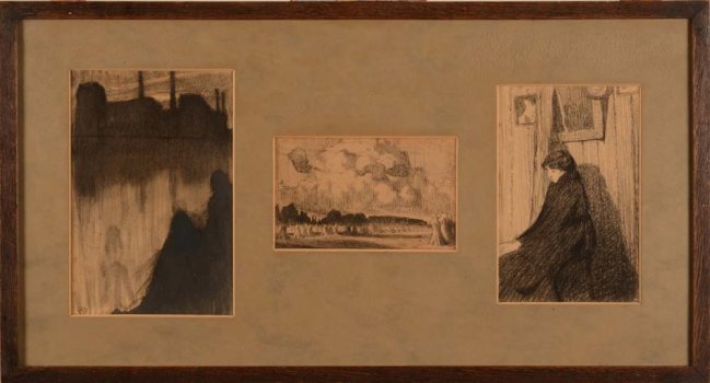 Achiel Vereecken three drawings