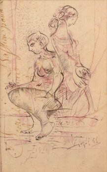 Vigil two women