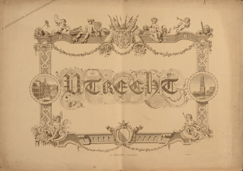 Jan Gerritszoon Visser Utrecht a calligraphic engraving