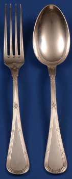 Wolfers 223 Filets Rubans Fork and Spoon
