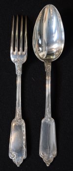 Wolfers  Freres 110 L XV Fork and Spoon