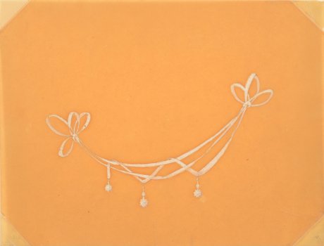 Philippe Wolfers drawing corsage jewel