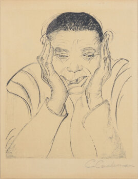 Cécile Cauterman-Boonans a rare signed lithograph