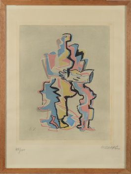 Ossip Zadkine La Femme Assise 1966