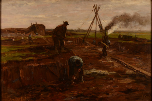 Jacques Zon peat collecting