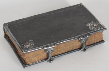 Prayer book with silver binding ca. 1800