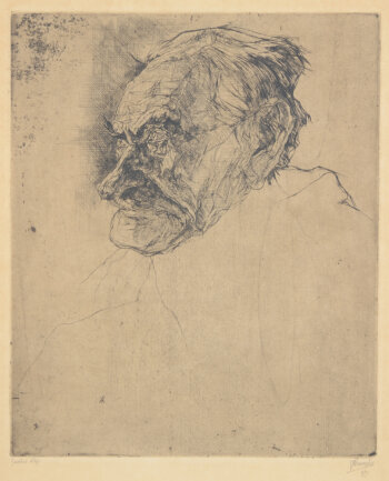 Jules De Bruycker Jacobus Alijn etching 1921