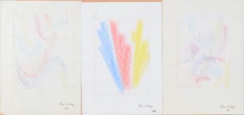 Manu Leclercq a collection of abstract drawings 1982