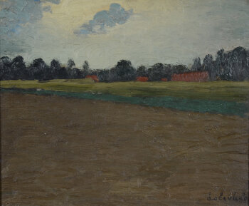 Albert Servaes Landscape 1913