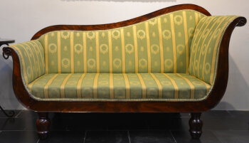 Méridienne in mahogany early 19th century