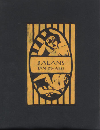 Roland Ergo (illustrator) - Jan D'Haese (Poet), Balans, a rare illustrated book, 1997