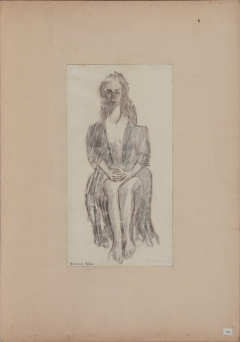 Arie Van Der Giessen Studie voor de Piéta