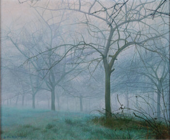 Gaspard De Vuyst Orchard in the mist 1974