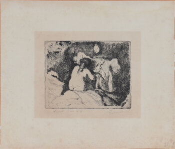 Paul-Albert Besnard Le lever 1913 rare 1st state