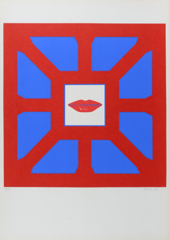 Balder a portofolio with pop art screenprints 1969