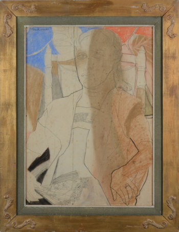 Pierre Vlerick Portrait of Claire 1950-1951