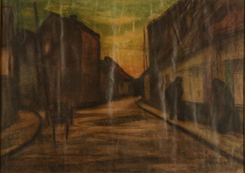Arie Van de Giessen street at Walcheren 1935