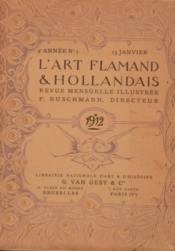 Art Flamand et Hollandais 1912