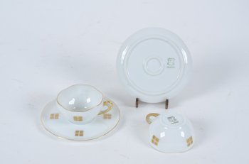 Porcelain Secession cups