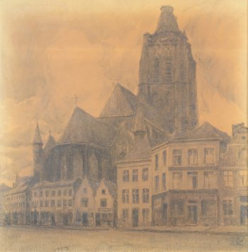 Albert Baertsoen Oudenaarde 1900