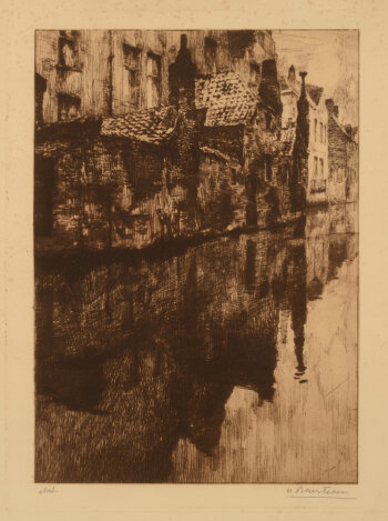 Albert Baertsoen Les Eaux Grises