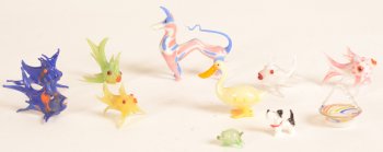 Bimini glass animals