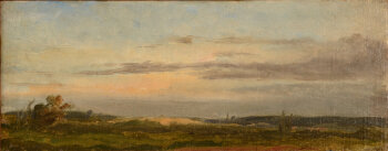 Charles Boom evening landscape at Bruyères