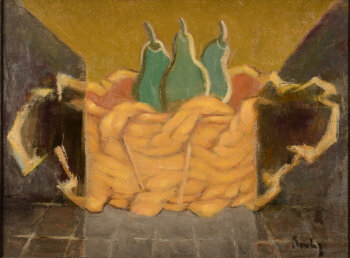 Jules Boulez still life with pears