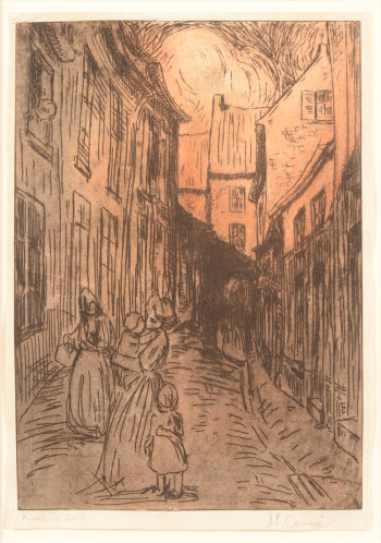 Jan-Frans Cantré Etching