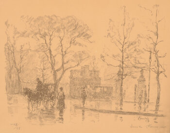 Emile Claus Hyde Park 1915