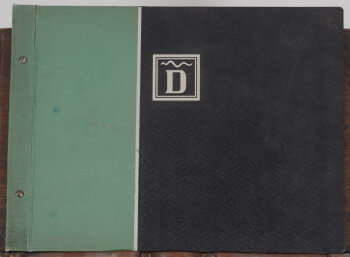 Delheid Frères important Art Deco model catalogue 1932-1934