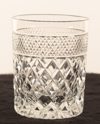Crystal whiskey glass