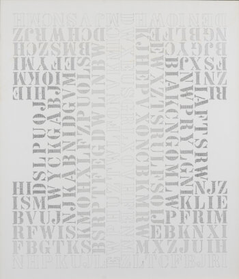 Gaston De Mey Eenmalige structuur drawing