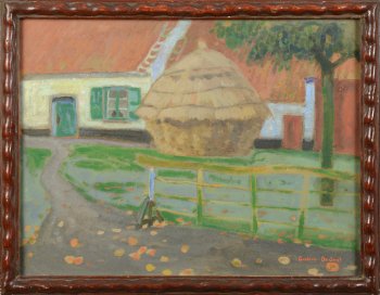 Gustave De Smet landscape 1914