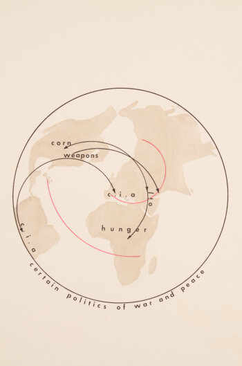 Paul De Vree certain politics of war and peace drawing