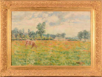 Anna de Weert Vache dans une prairie