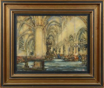 Alfred Delaunois Begijnhof church in Leuven