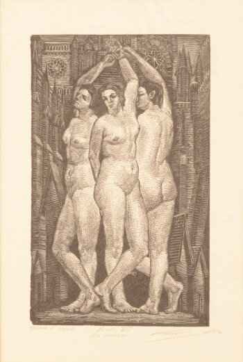Victor Delhez Ronde des rosaces VI
