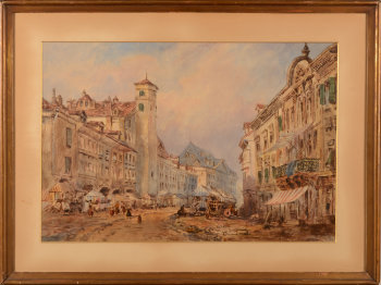 Jean-Louis Demarne View of Basel