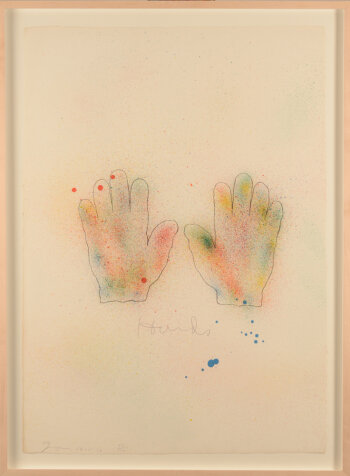 Jim Dine hands