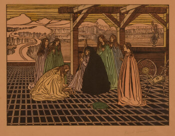 Charles Doudelet illustration for Douze Chansons