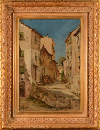 Marguerite Dumont View of Menton 1891